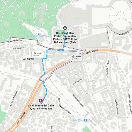 Appartement Hostly The Vatican Urban Suite, 5min To Vatican *